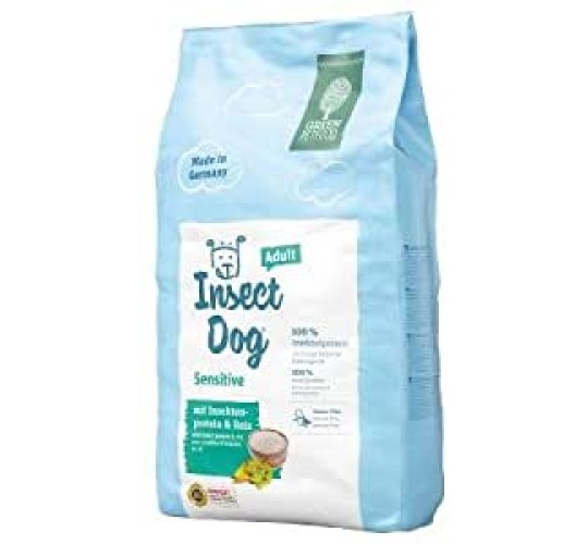 Green Dog sensitive putukavalgu-ja riisiga  900g
